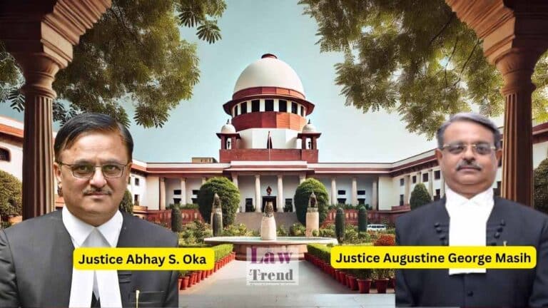 Justice Abhay S. Oka and Justice Augustine George Masih