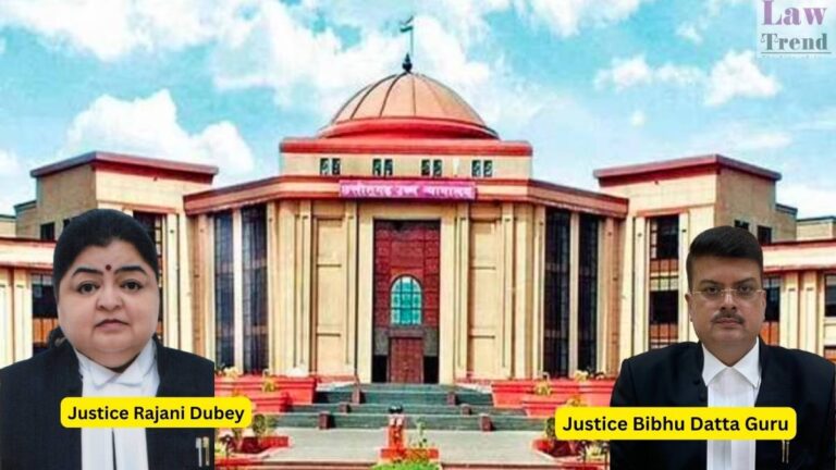 Justice Rajani Dubey and Justice Bibhu Datta Guru