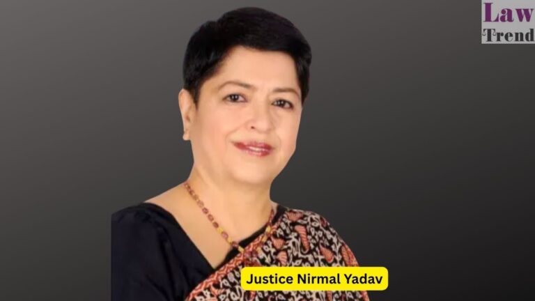 Justice Nirmal Yadav