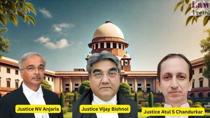 Justices NV Anjaria, Vijay Bishnoi and Atul S Chandurkar