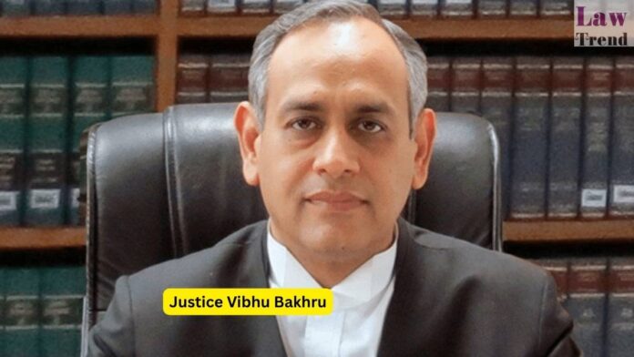 Justice Vibhu Bakhru
