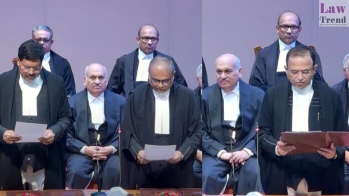 Justices Alok Aradhe and Vipul Pancholi Take Oath