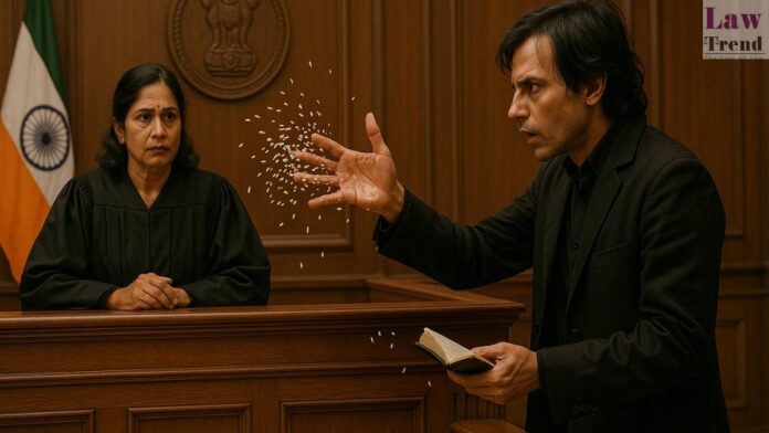 black magic in courtroom