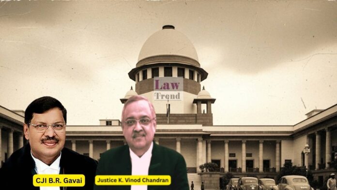 CJI B.R. Gavai and Justice K. Vinod Chandran-1