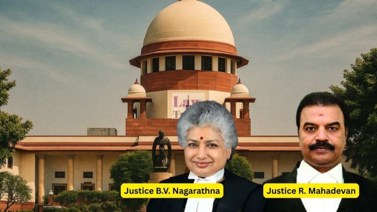 Justice B.V. Nagarathna and Justice R. Mahadevan-1