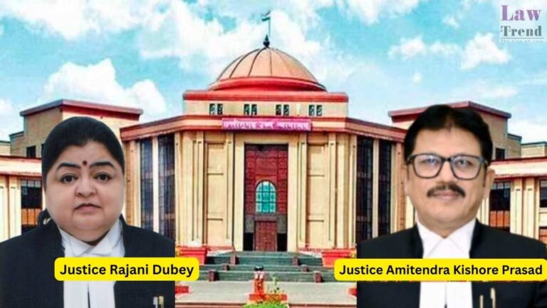 Justice Rajani Dubey and Justice Amitendra Kishore Prasad