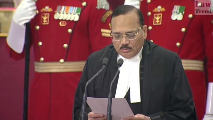 oath-taking ceremony of Justice Surya Kant as the Chief Justice of India