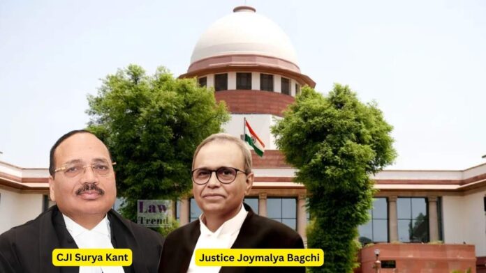 CJI Surya Kant and Justice Joymalya Bagchi