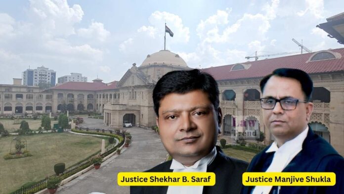 Justice Shekhar B. Saraf and Justice Manjive Shukla