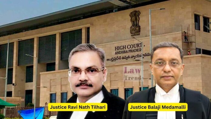 Justice Ravi Nath Tilhari and Justice Balaji Medamalli