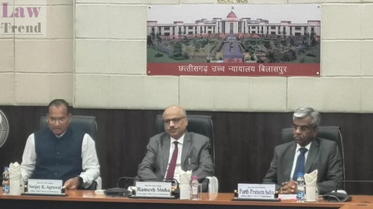 Chhattisgarh Judiciary Gears Up for National Lok Adalat; CJ Ramesh Sinha Reviews Preparations in Virtual Meeting
