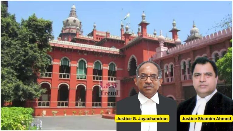 Justice G. Jayachandran and Justice Shamim Ahmed
