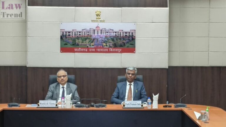 Chief Justice Ramesh Sinha Virtually Lays Foundation Stone for Family Court Building at Manendragarh, Judicial Staff Quarters at Janakpur