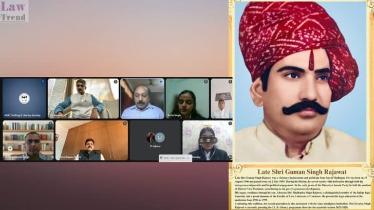 लखनऊ विश्वविद्यालय में तृतीय स्वर्गीय श्री गुमान सिंह राजावत नेशनल लॉ फेस्ट का समापन; न्यायमूर्ति राजीव भारती ने पेशेवर दक्षता पर दिया जोर