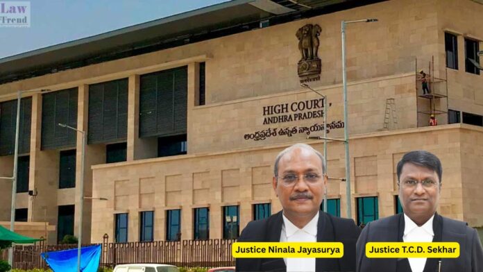 Justices Ninala Jayasurya and T C D Sekhar